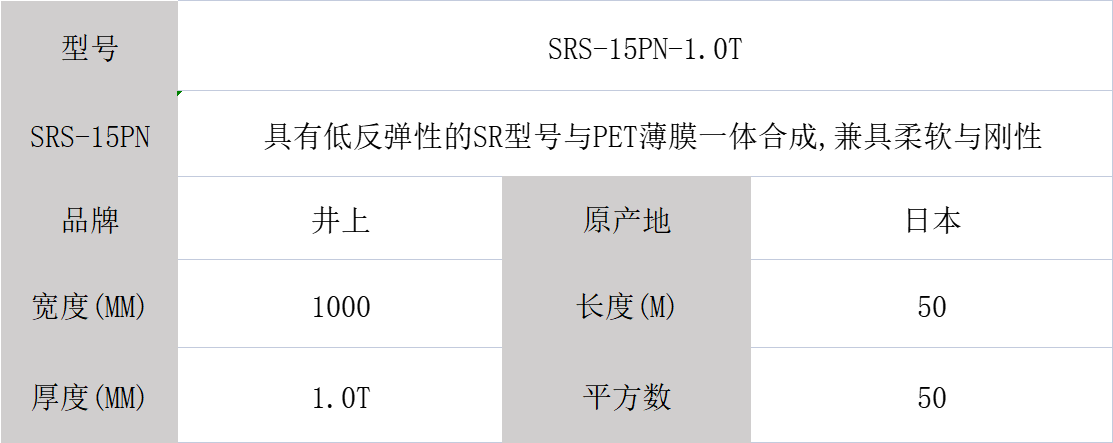 井上泡棉SRS-15PN